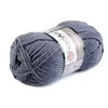 Pletena preja Merino bulky 100 g - (3864) modro-siva