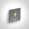 Zoe Q LED 3W, 3000K, 120lm, 350mA, IP54, aluminij