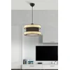 Opviq Luster Halo Hazeran, 40x40cm, Antracit-crni