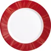 Bormioli Rocco plitev krožnik Careware 25,5 cm, rdeč (6 kos)