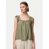 Pieces Bluza Pia 17154740 Zelena Regular Fit