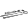 Držalo Pluto za krpe in brisače dvoročno 330 mm aluminij krom