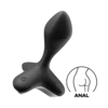 shumee Analni čep Game Changer Black Satisfyer