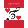 DP VOŠČILNICA HAPPY BIRTHDAY RDEČA