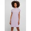 Womens Turtle Extended Shoulder lilac dress
