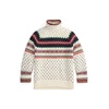 Polo Ralph Lauren Pulover mornarska/temno zelena/rdeča/volneno bela