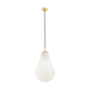 Argon 4879 - Luster na sajli JESSE 1xE27/15W/230V zlatna/bela