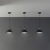 Artemide Look at Me viseča svetilka, 1-svetlobna O 35 cm - Dnevna soba/jedilnica - Dizajn - črna prozorna - Plastika