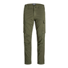 JACK & JONES Muške pantalone 12216664, Maslinaste
