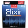 Elixir 16567 Nanoweb 10-46 3-Pack Strune za električno kitaro
