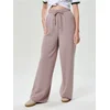 Sinsay - Soft touch pantalone sa dodatkom viskoze - BEŽ