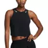 Majica s tankom Nike AeroSwift Womens Dri-FIT ADV Cropped Running Tank Top Black/ White XS
