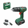 BOSCH EasyImpact 18V-40 Akumulatorska vibraciona bušilica, 1x 2.0Ah akumulator i punjač, 06039D8107