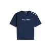 TOMMY HILFIGER Majica mornarska/bela