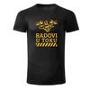Muška sportska majica Radovi u toku CS4199, Crna