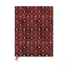Paperblanks, Red Velvet, ultra, črtni, mehke platnice