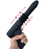 Automatski dildo vibrator sa potiskivanjem sa drškom u obliku pištolja