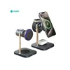 3G Coteci Wireless punjac BS-025 3u1 za mobilni telefon/slusalice/pametni sat crni