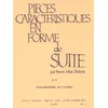 DUBOIS:PIECES CARACTERISTIQUES EN FORME DE SUITE NO.2 SAXOPHONE ET PIANO