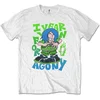 Billie Eilish Unisex majica Agony White XXL