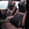 Icaroom Set jastuka za vrat i leđa za auto sedište T-662/632MS, Crni