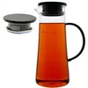 shumee Steklen vrč za vodo, sok, čaj, VROČ 1,3 l
