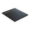 CRNA Polica fiksna 800mm rack kačenje na 4 tačke Mirsan 19/1U MR.SBR80.01