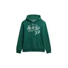Superdry & Co Majica temno zelena/off-bela
