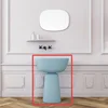 Milo Basin Single 70x51 Blue/White 592920