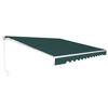 Northix Zložljiva tenda z ročico 400x250 cm zelena