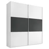 Ormar Sa Kliznim Vratima Includo 188/222/68 cm antracit, bela