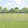Zavareno žičano ograđivanje s bodljama 50 x 1,5 m Srebrna Mreža