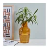 Eglo 421223 - Steklena vaza SIRANANA 25x13,3 cm rumena/dimna