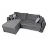 EuroAF Ugaona garnitura Stilo, 200x150 cm, Siva