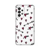 Silikonska maska za Samsung A536B Galaxy A53 5G Hearts Pattern Print Skin providna