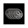 REBEL ACTIVE Liveni gvozdeni tegovi sa tri rukohvata set 4x2.5kg / 31mm RBA-2133