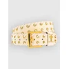 Ninth Hall Lace Up Belt white