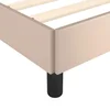 Okvir za krevet boja cappuccina 80 x 200 cm od umjetne kože
