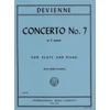 DEVIENNE:CONCERTO NO.7 E MINOR FLUTE AND PIANO