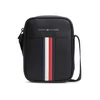 TOMMY HILFIGER Torba za čez ramo  rdeča / črna / bela