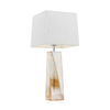 Argon 3840 - Stona lampa LILLE 1xE27/15W/230V bela