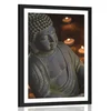 Plakat s paspartujem Buda v harmoniji - 30x45 no frame