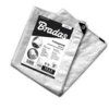 Bradas Pokrivna folija, ojačana 4x6m, 100g, prozorna LENO CRISTAL BR-PLC1004/6