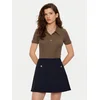 Tommy Hilfiger Polo majica WW0WW44446 Rjava Slim Fit