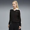Womens Puma T7 Relaxed Long Sleeve Polo T-Shirt, Black T-Shirt, Size S T-Shirt, Clothing