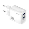 Kucni punjac Moxom MX-HC130 2.4A 2xUSB Lightning beli