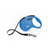 Flexi povodec New Classic S trak 5 m moder - Pasji povodci - Modra