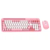 Combo mis tastatura wireless Fantech WK-899 GO mochi101 pink