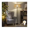 Brilagi - LED stojeća lampa CERIA 1xE27/40W/230V prečnik 50 cm bež/crna
