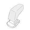 Armrest Opel Corsa F 2020- (adapter only)